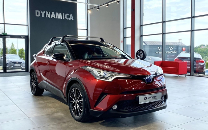 samochody osobowe Toyota C-HR cena 94900 przebieg: 63500, rok produkcji 2018 z Kobylin